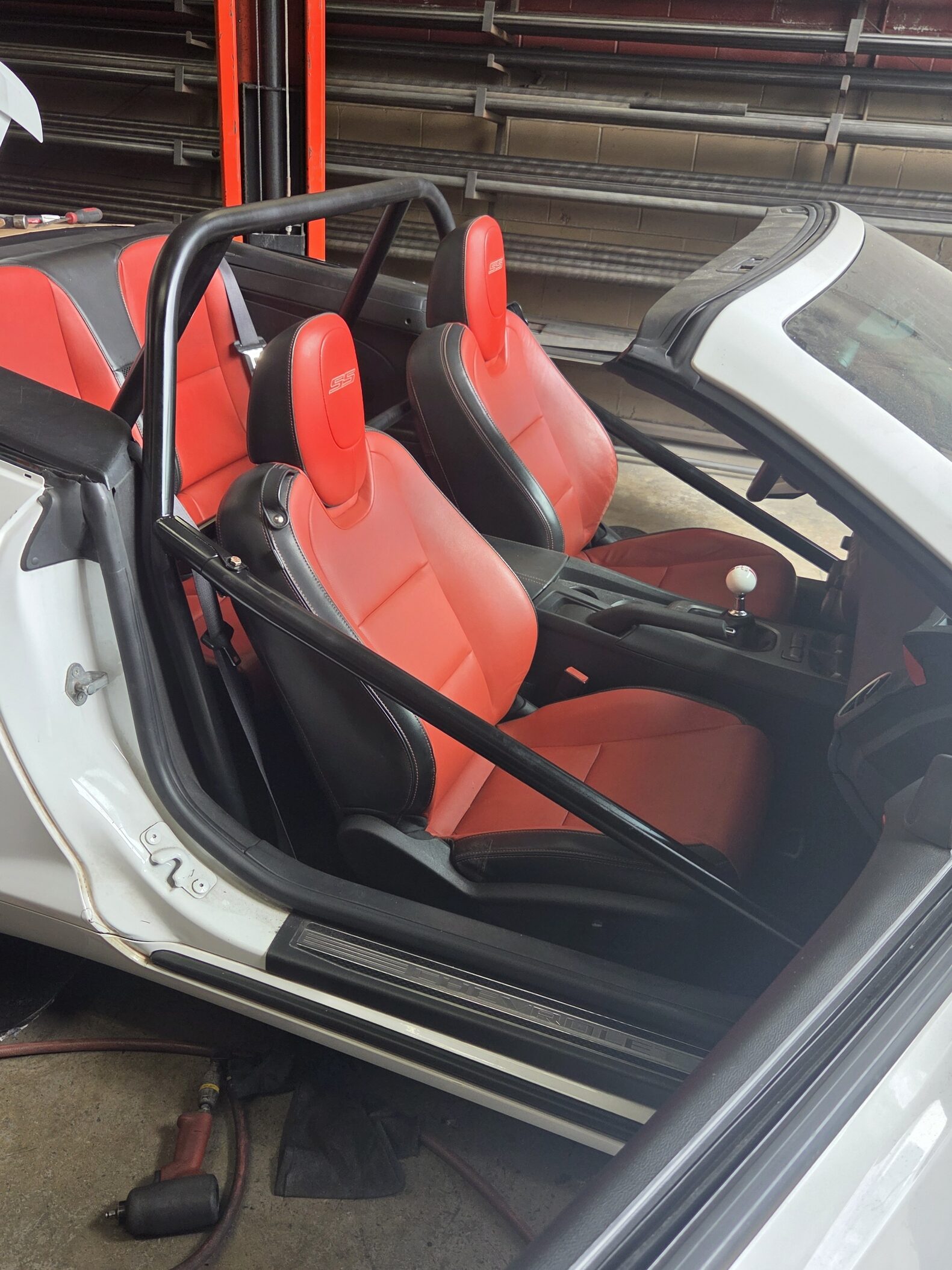 2010-2015 5th Gen Camaro Convertible “Exact Fit” 4pt. Roll Bar